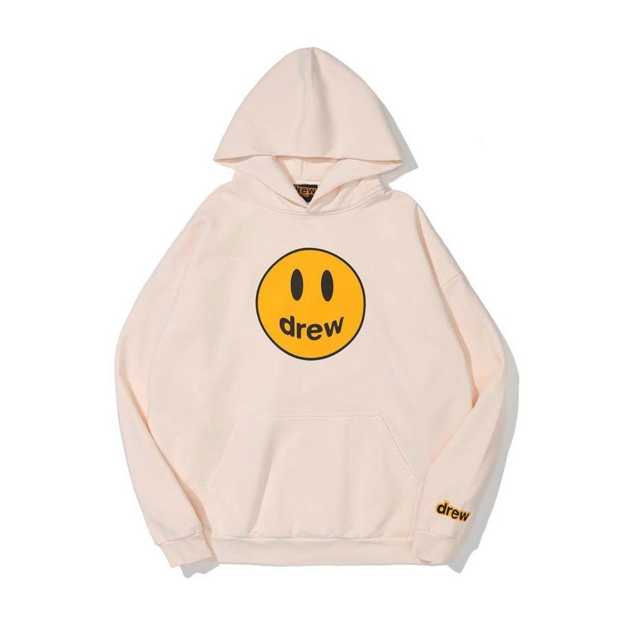 drew house mascot deconstructed hoodie "Off White"