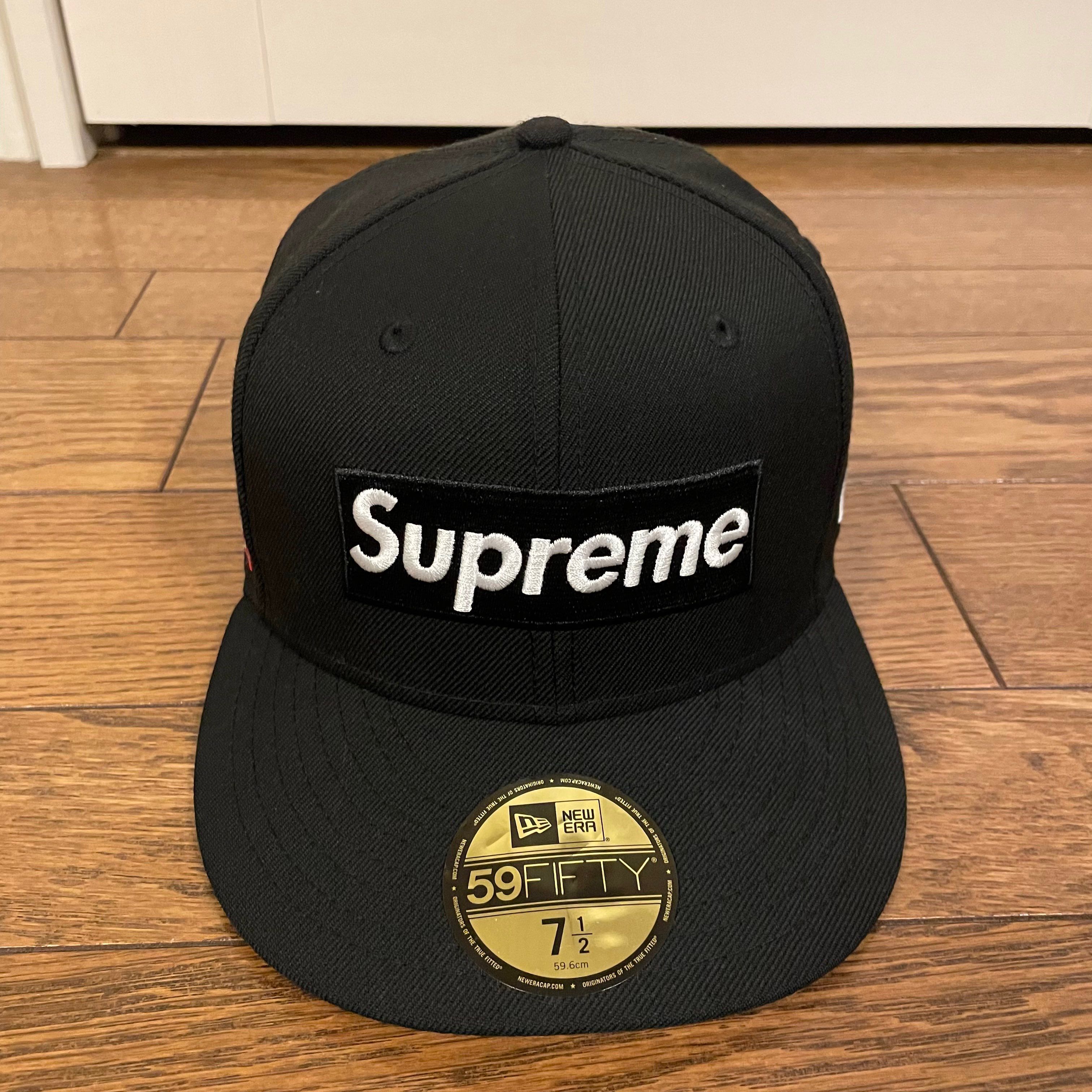 Supreme World Famous Box Logo New Era® "Black"