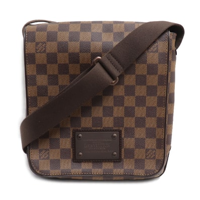 LOUIS VUITTON ルイ・ヴィトン ブルックリンPM ショルダーバッグ ダミエ ブラウン N51210 CA1101 ユニセックス【中古】