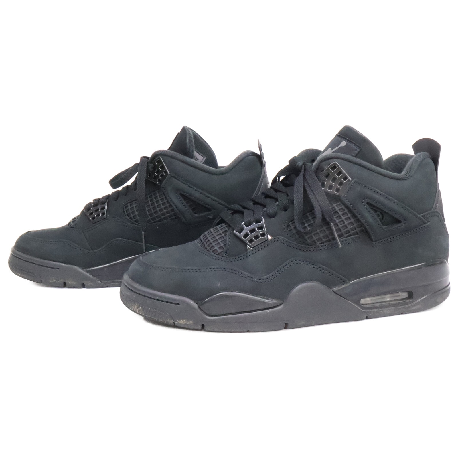 ナイキ 【美品】FV5029-010 AIR JORDAN 4 RETRO エアジョーダン 4 レトロ ブラックキャット スニーカー US10