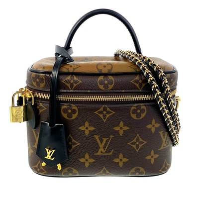 LOUIS VUITTON ルイ・ヴィトン ヴァニティ NV PM ショルダーバッグ M45165 モノグラム ブラウン レディース【中古】