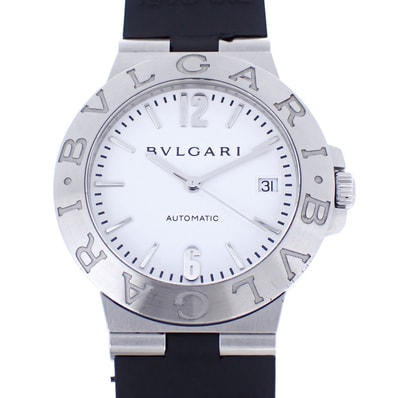 BVLGARI ブルガリ ディアゴノ スポーツ デイト LCV38S メンズ 腕時計