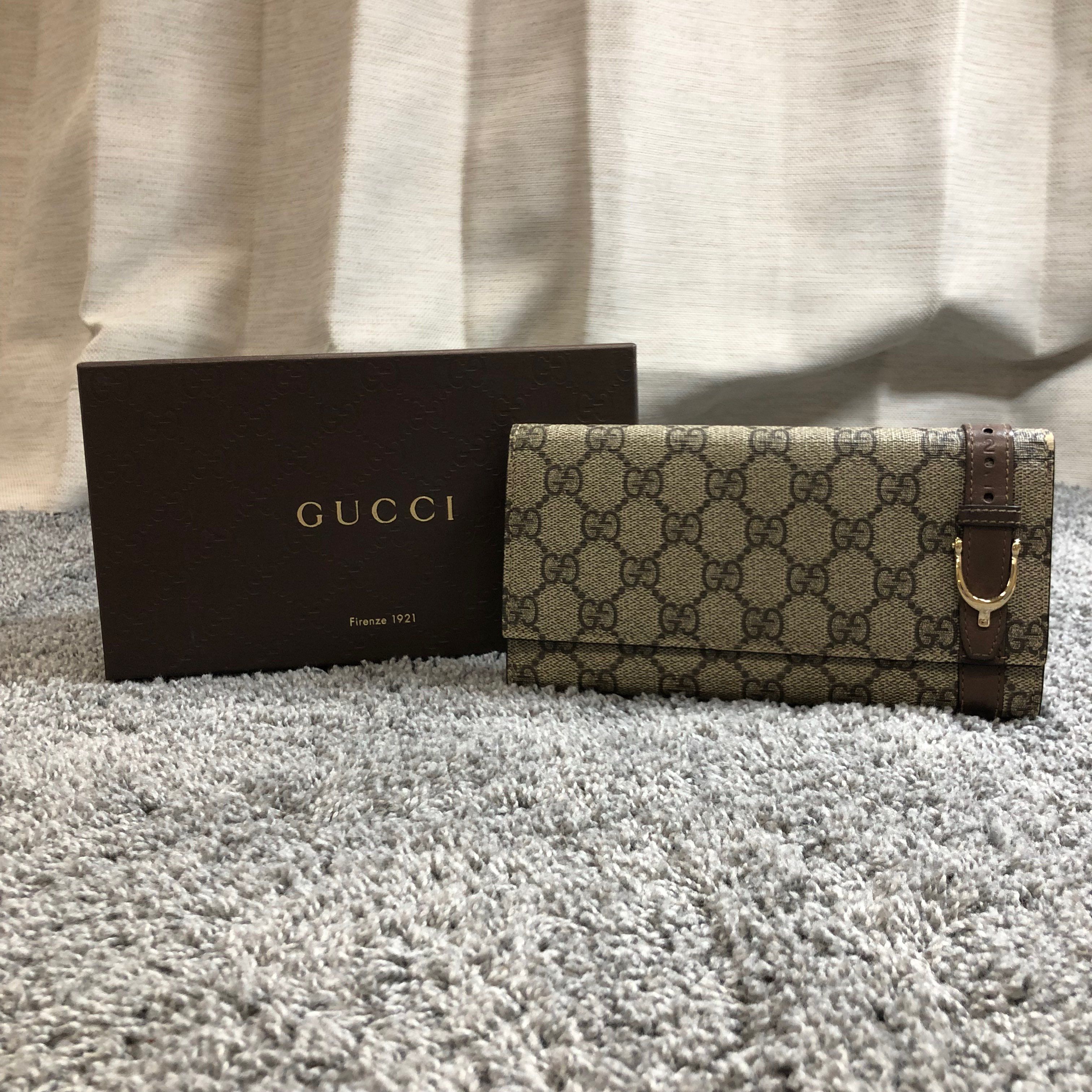 グッチ PVC ZIP長財布