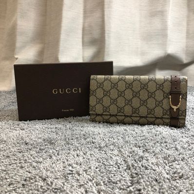 グッチ PVC ZIP長財布