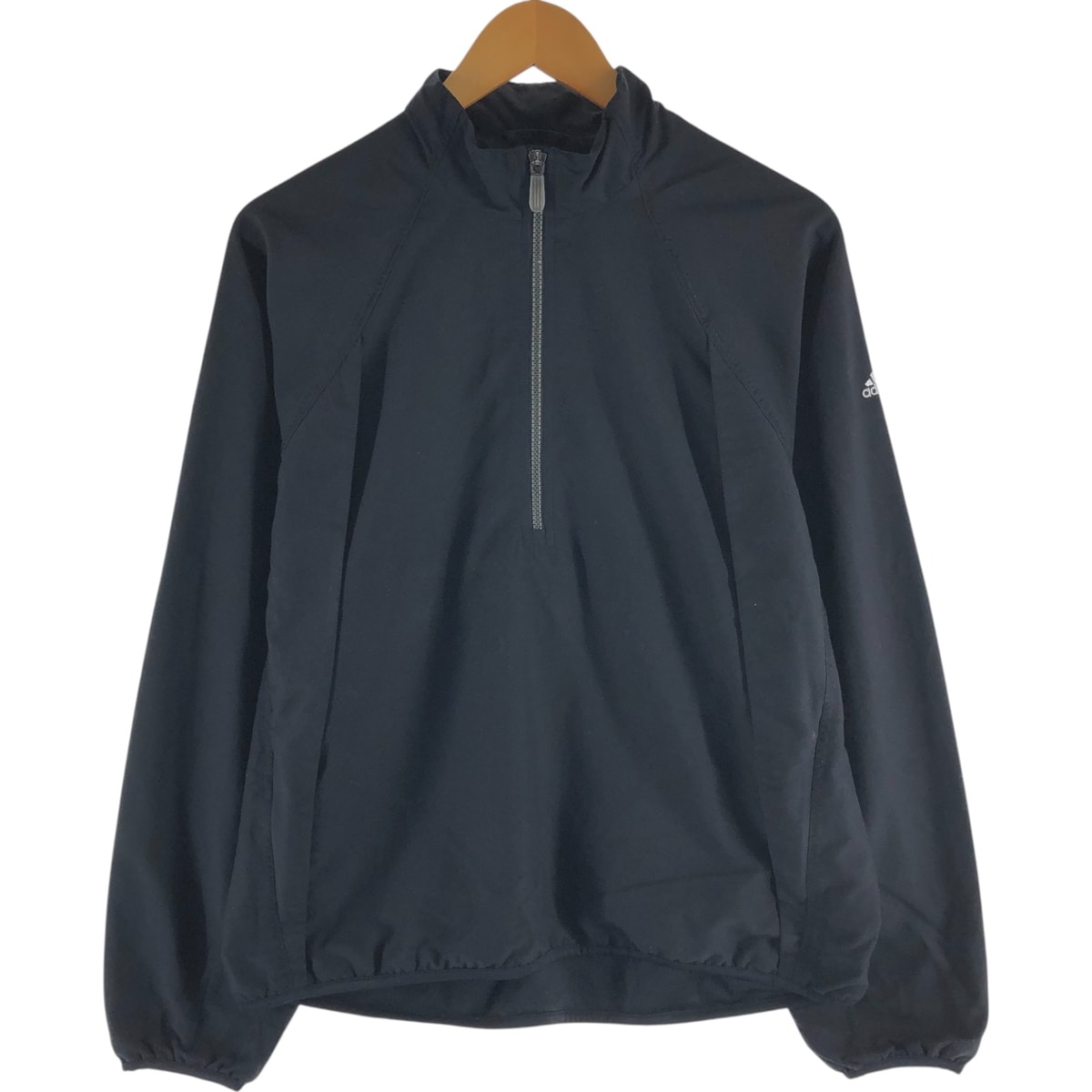 古着 00年代 アディダス adidas CLIMASHELL WIND ハーフジップ ウインドブレーカー メンズL相当/eaa521040