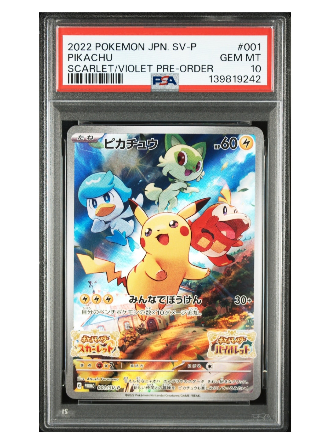 PSA10】ミカン SR[SM8a 058/052](強化拡張パック「ダークオーダー」) 1