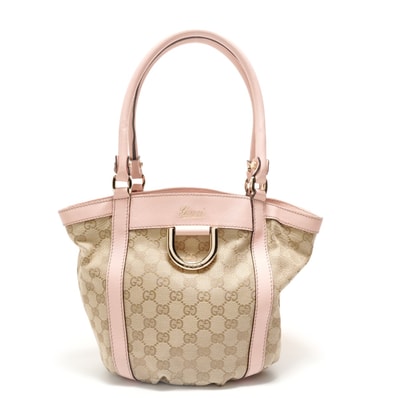 グッチ GUCCI GGキャンバス アビー ハンドバッグ【中古】