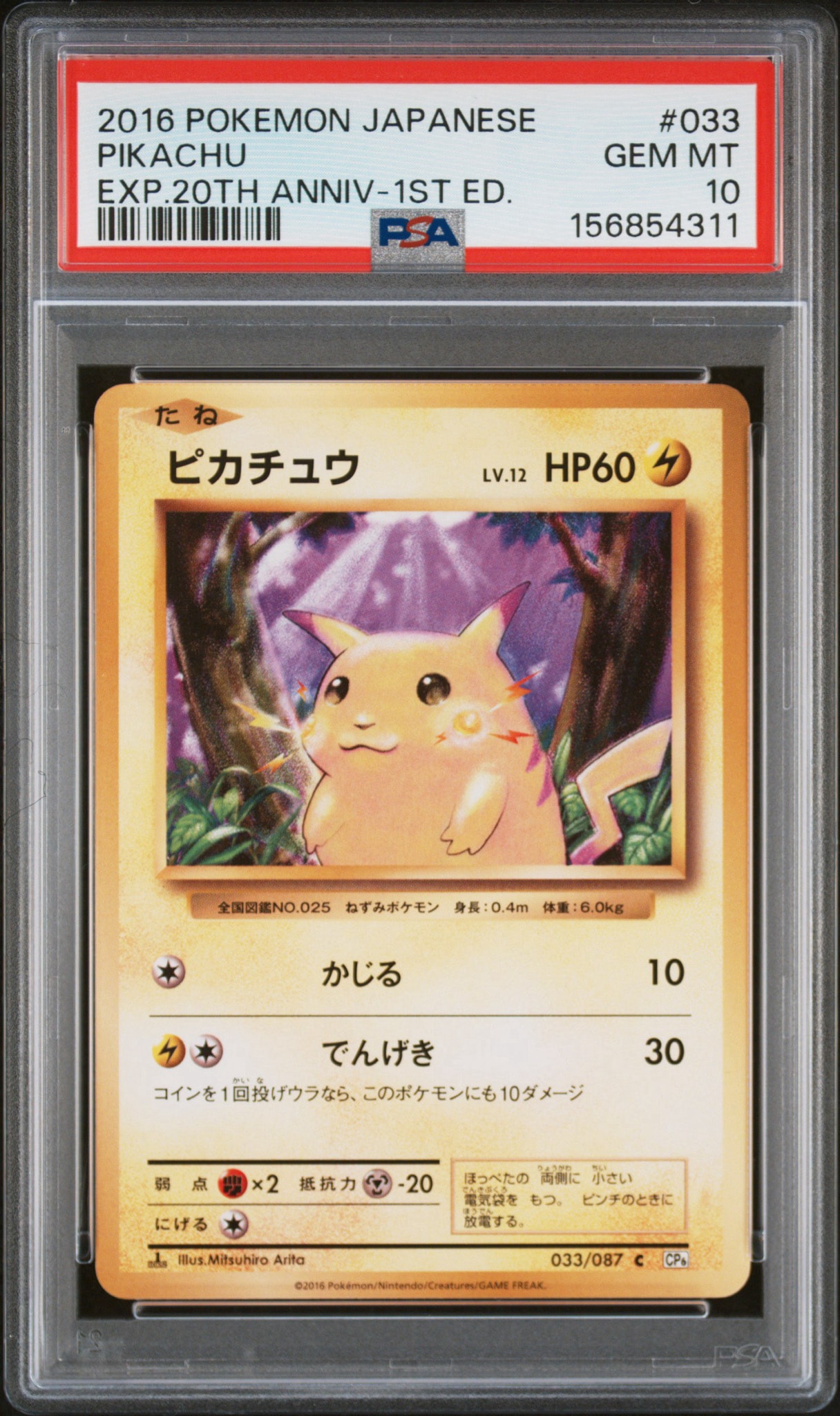 ピカチュウ C :1ED [CP6 033/087](コンセプトパック