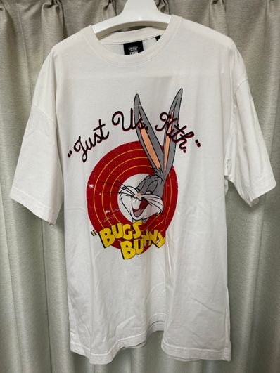 KITH Looney Tunes Bugs Vintage Tee "White"
