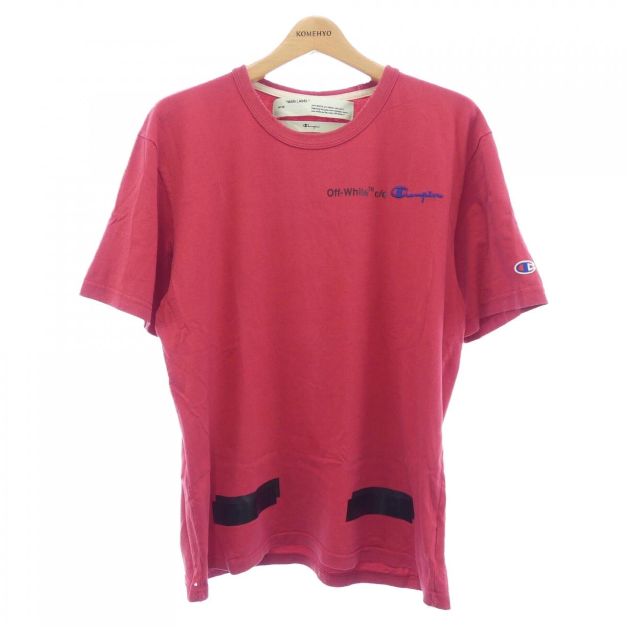 オフホワイト OFF-WHITE CHAMPION Tシャツ