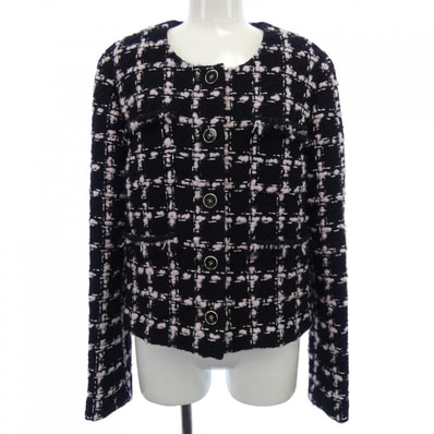シャネル CHANEL LOOK12 P80405V72615 25B ノーカラージャケット