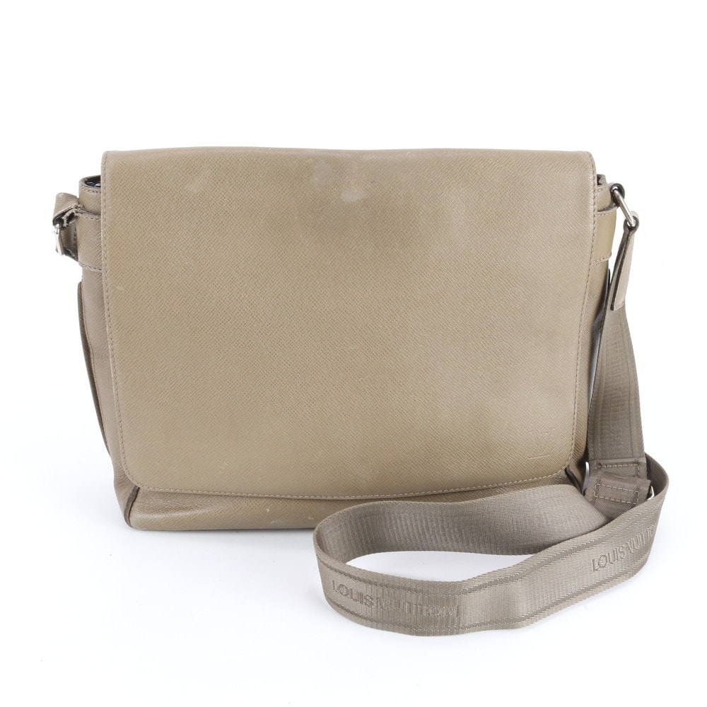 ルイヴィトン タイガ ロマン MMM32803 ビジネス バッグ レザー