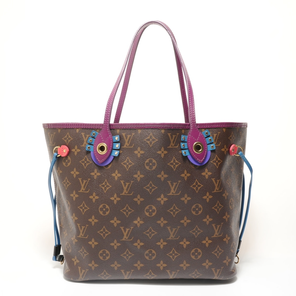ヴィトン LV モノグラム ネヴァーフルMM トートバッグ【中古】