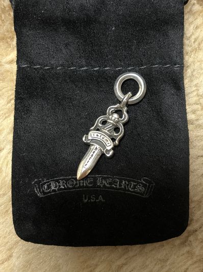 Chrome Hearts # 5 Dagger Charm "Silver"