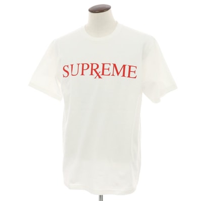 【中古】シュプリーム Supreme 2025年秋冬 RX Tee コットン クルーネック 半袖Tシャツ ホワイト【サイズL】【メンズ】