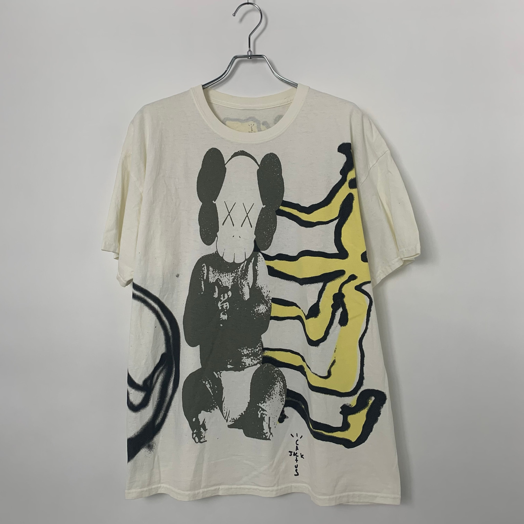 Travis Scott Cactus Jack x KAWS For Fragment Tee "White"