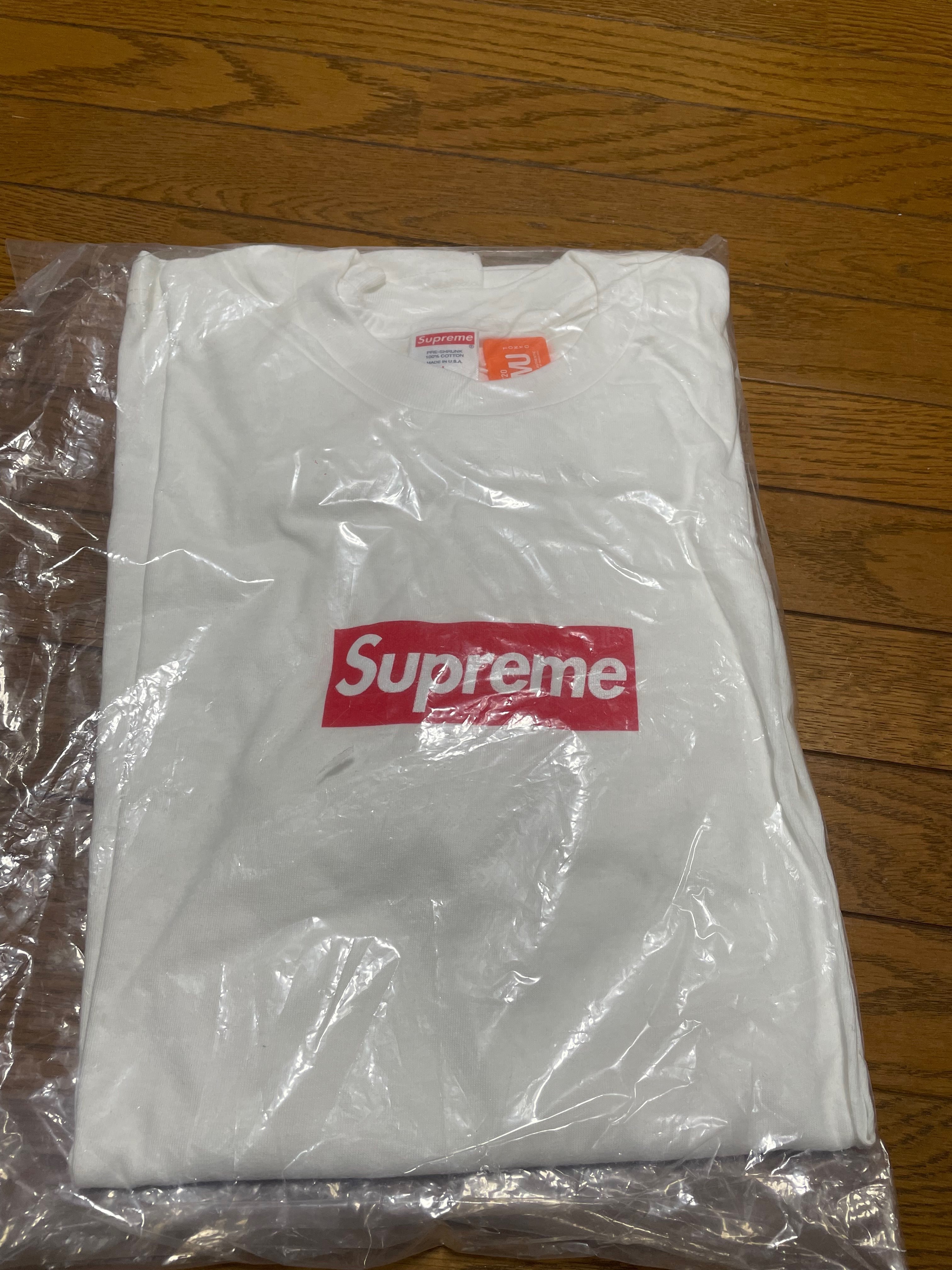 Supreme Box Logo L/S Tee "White"