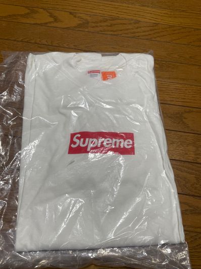 Supreme Box Logo L/S Tee "White"