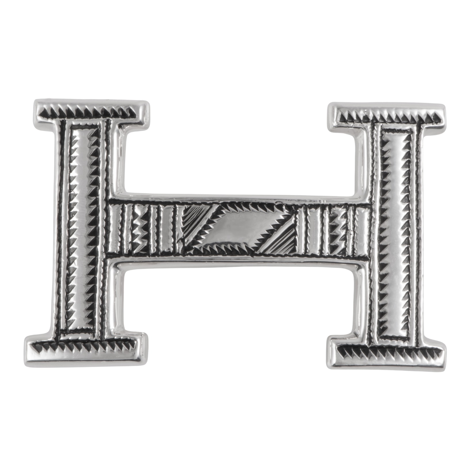 HERMES エルメス Hバックル トゥアレグ ベルトバックル シルバー925 シルバー【中古】