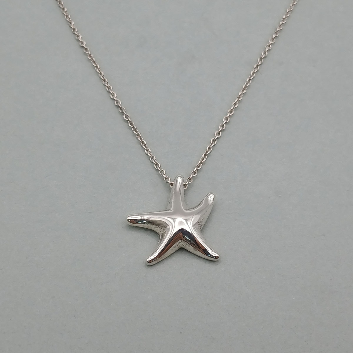 TIFFANY&Co. ティファニー スターフィッシュ ネックレス シルバー925 シルバー 925刻印  レディース【中古】
