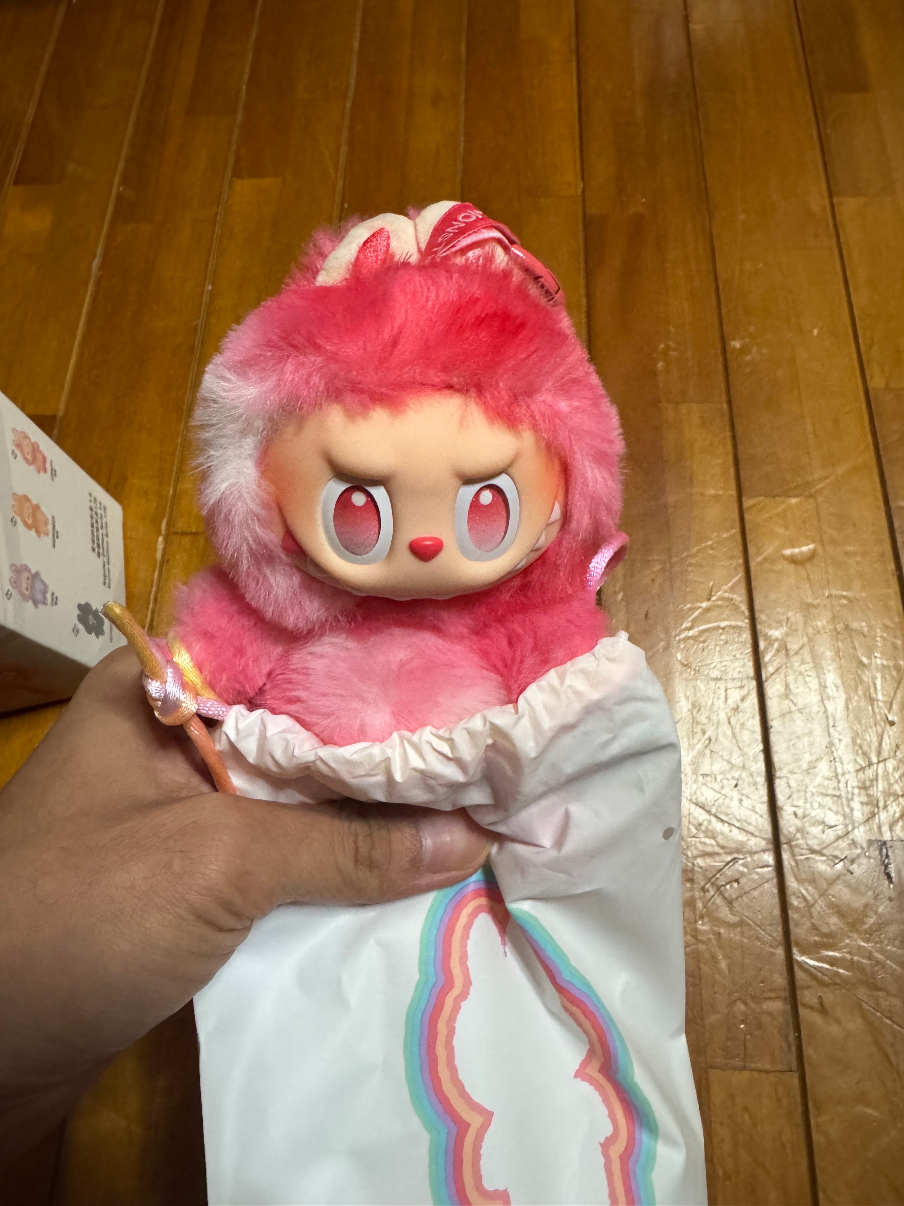 POP MART THE MONSTERS (LABUBU) Big into Energy Series Plush Pendant LOVE