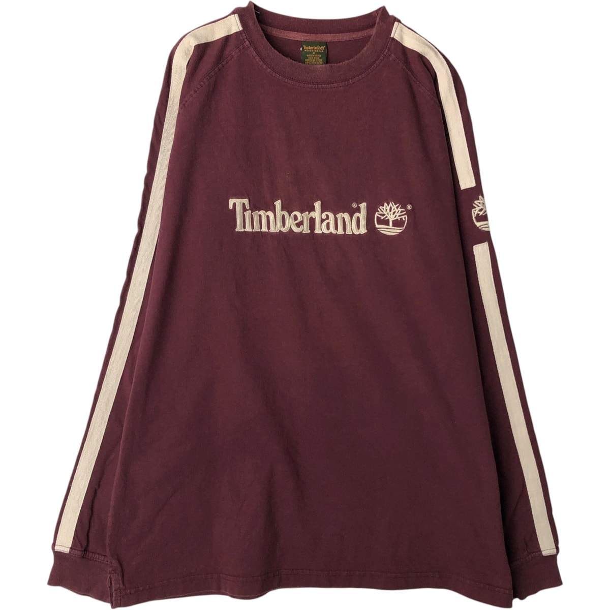 古着 ティンバーランド Timberland WEATHERGEAR ロングTシャツ ロンT メンズS相当/eaa632839