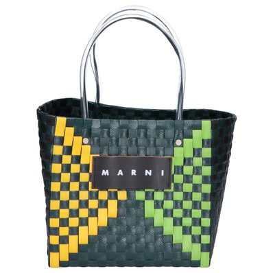 マルニ 【美品】MARNI MARKET マルニ マーケット ピクニックバッグ
