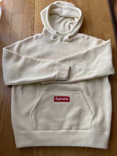 Supreme Polartec Hooded Sweatshirt "Natural"