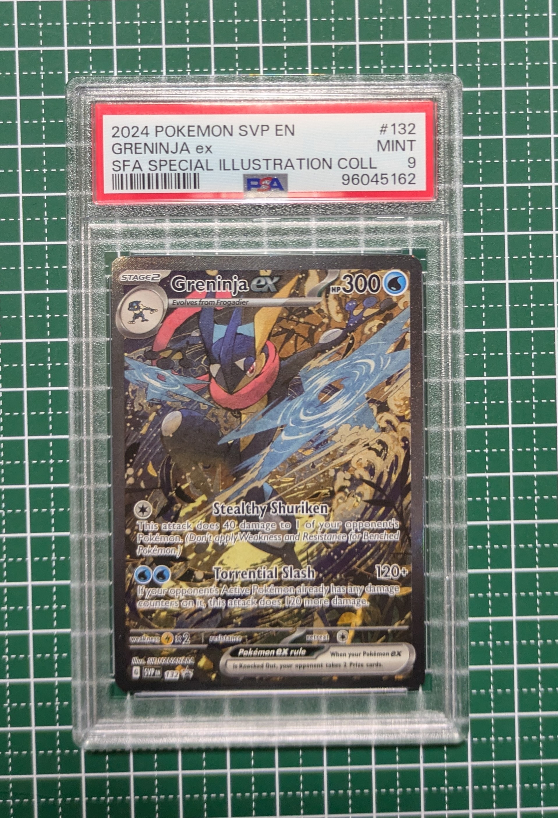 ゲッコウガex スペシャルイラストレーション コレクション　英語版 PSA10】ゲッコウガex P [SVP EN 132]【英語版】(スカーレット