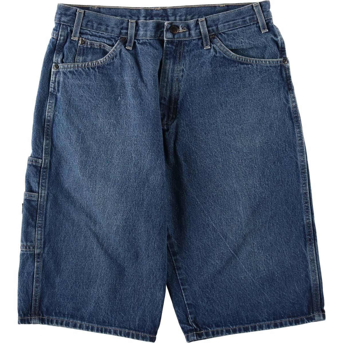 古着 ディッキーズ Dickies デニムペインターショーツ ハーフパンツ メンズw34相当/eaa647969