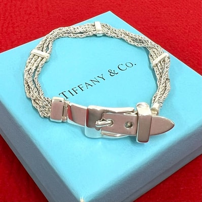 TIFFANY&Co. ティファニー Tロープ ブレスレット シルバー925 ブレスレット シルバー
61684