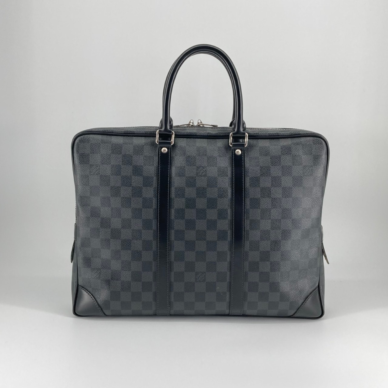 LOUIS VUITTON(ルイ・ヴィトン) ポルト ドキュマン ヴォワヤージュ PM N41125 ビジネスバッグ ブラック
