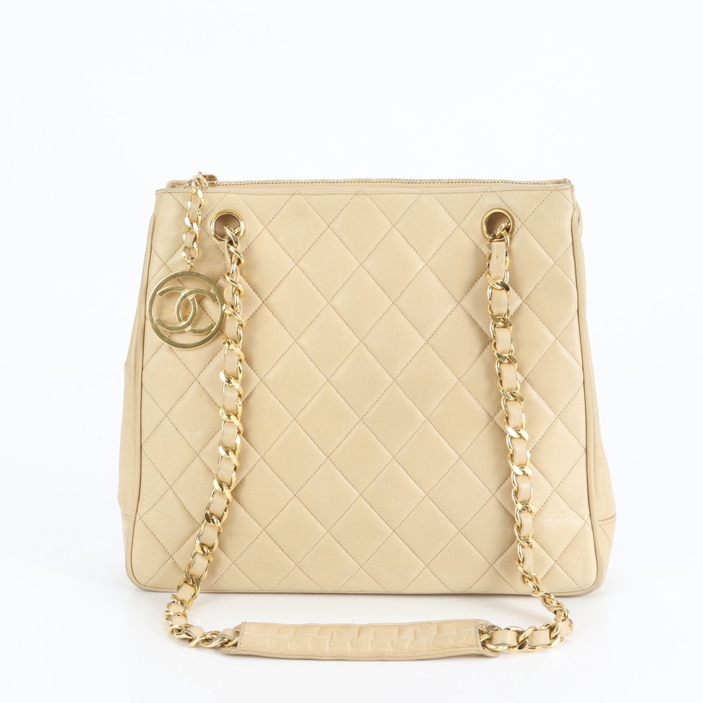 ■美品 シャネル マトラッセベージュショルダーバッグ