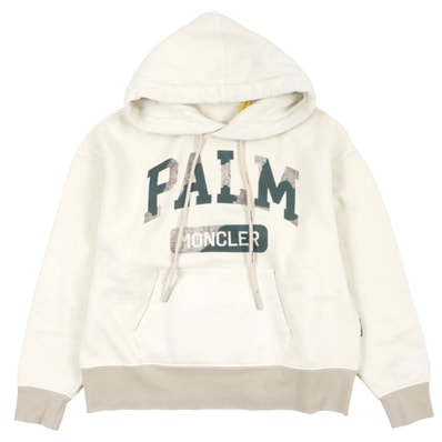 極美品 モンクレール ジーニアス8×パーム エンジェルス
パーカー HOODIE アイボリー メンズ S