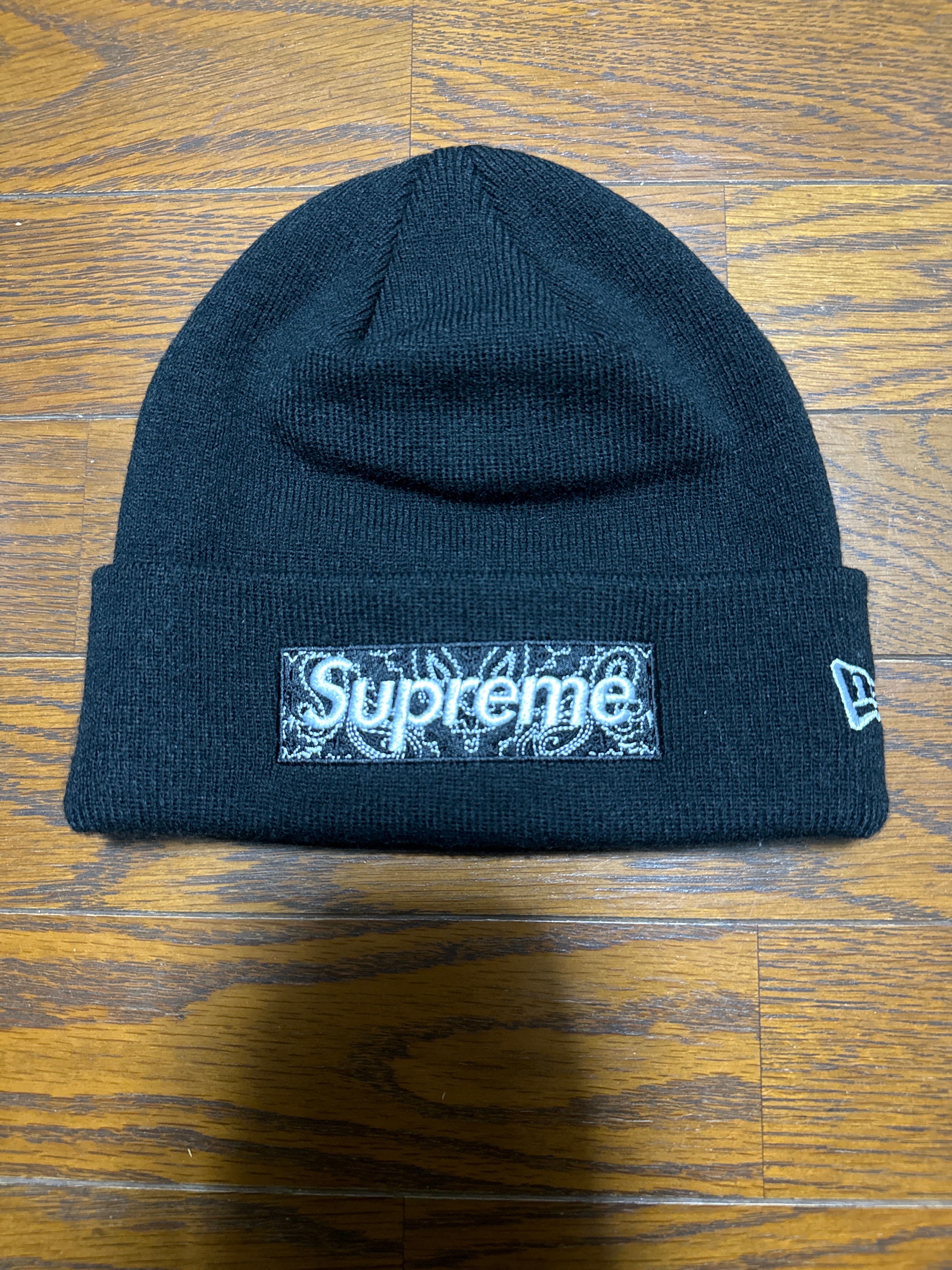 Supreme New Era® Box Logo Beanie "Black"