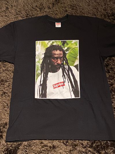 Supreme Buju Banton Tee "Black"