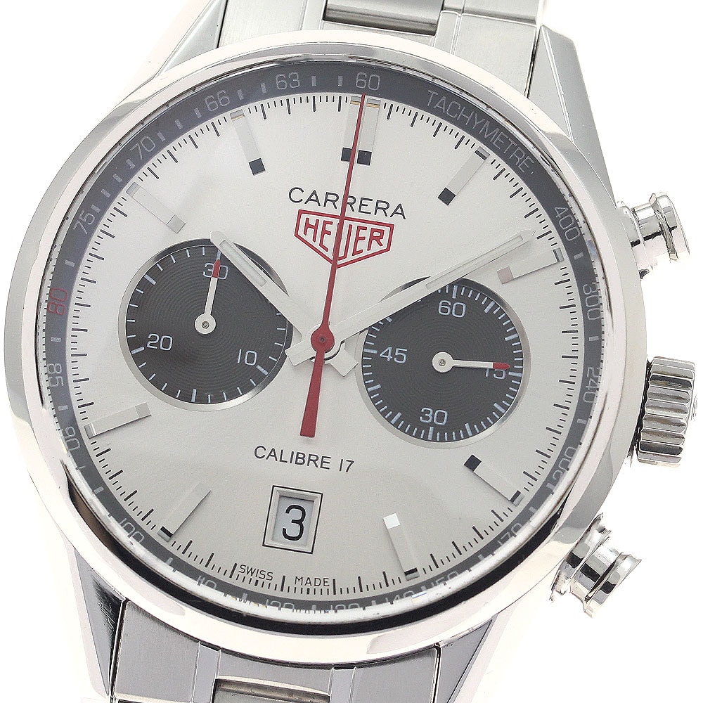 タグホイヤー カレラ ジャックホイヤー CV2119 メンズ 【中古】