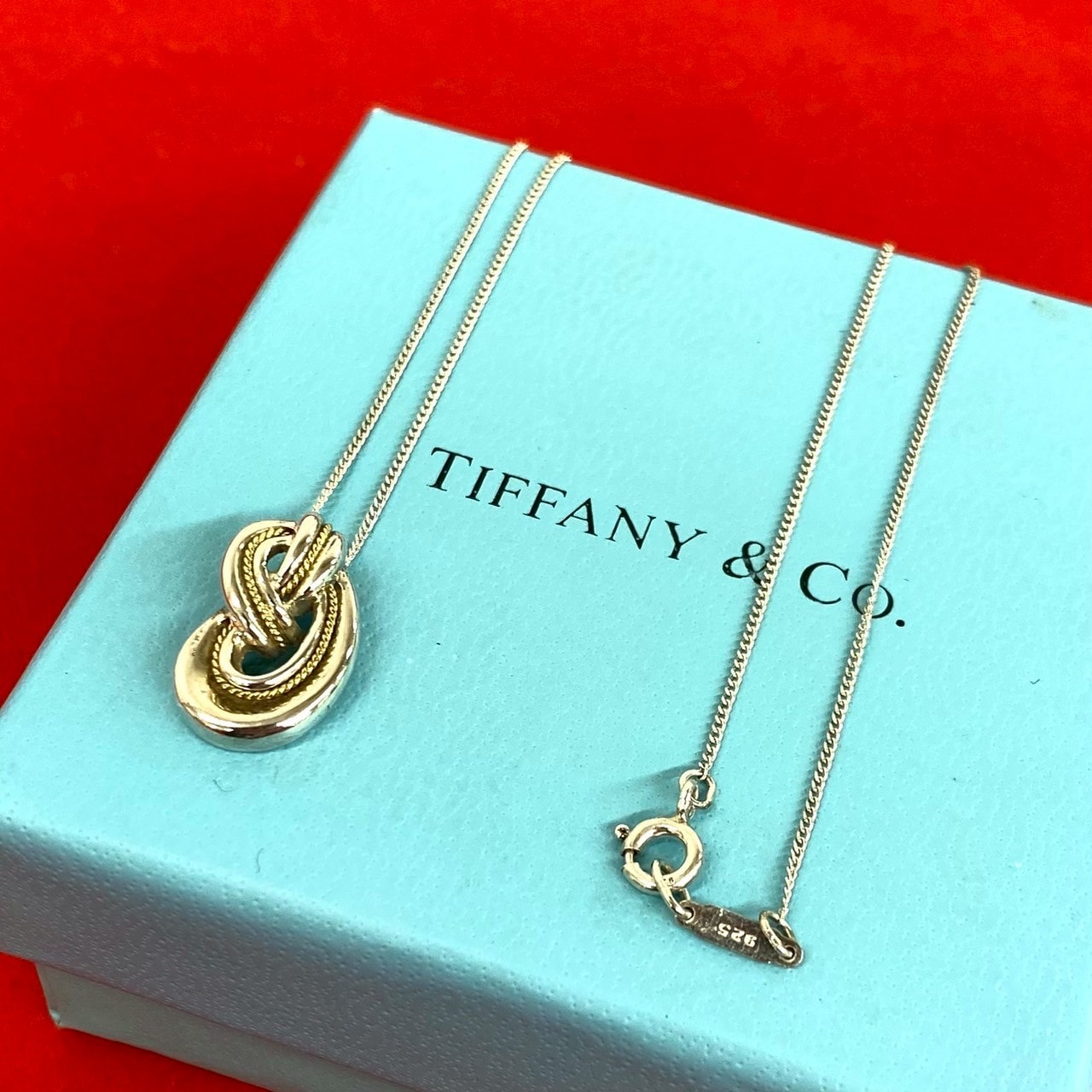 B (目立った傷や汚れなし)】TIFFANY&Co. ティファニー ツイスト ノット