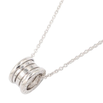 ブルガリ BVLGARI B-zero1 ビーゼロワン ネックレス ネックレス ジュエリー K18WG(ホワイトゴールド) レディース シルバー系 352815 【中古】