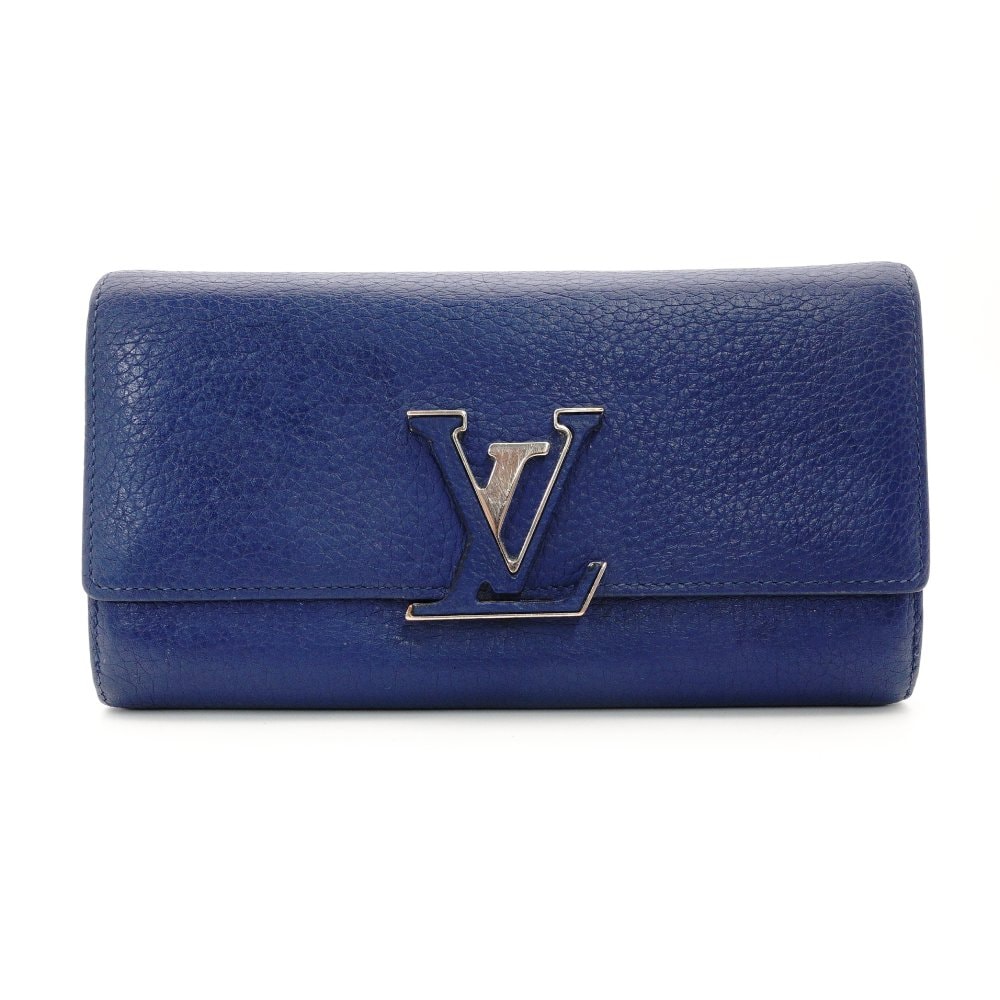 ルイ・ヴィトンカプシーヌ トリヨン長財布 レディース