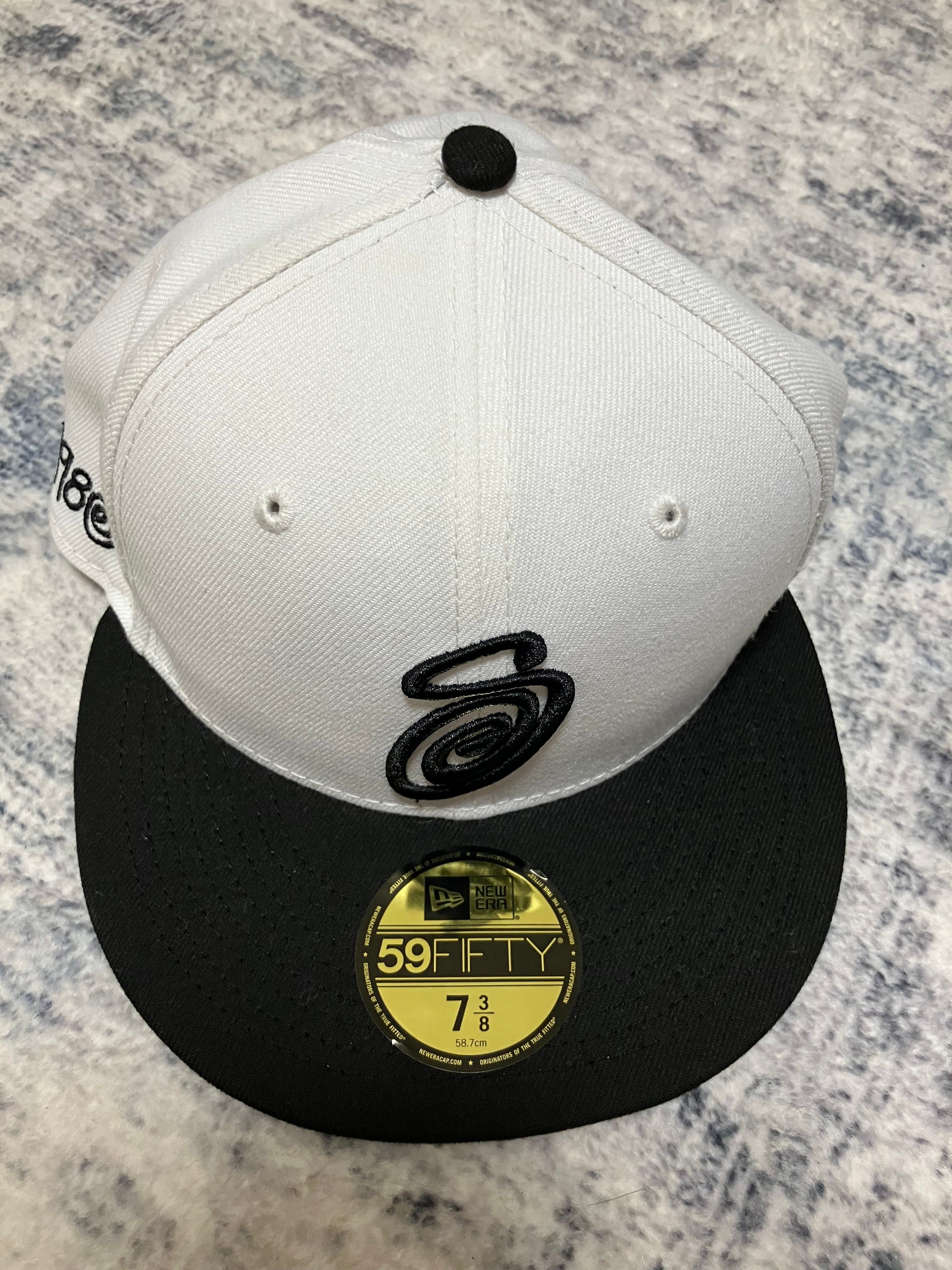 Stussy CURLY S NEW ERA CAP "White"