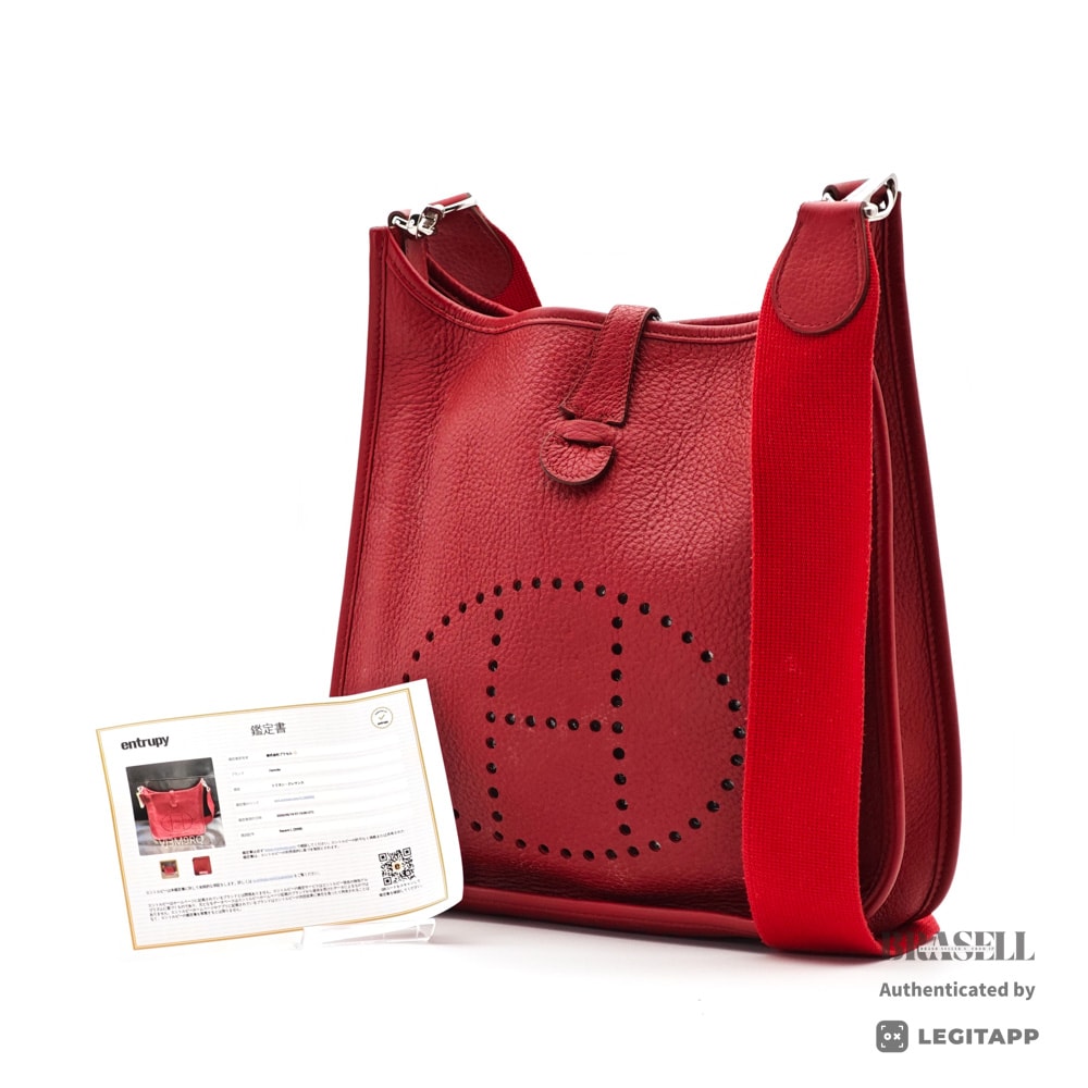 HERMES エルメス ショルダーバッグ Clemence Leather レディース