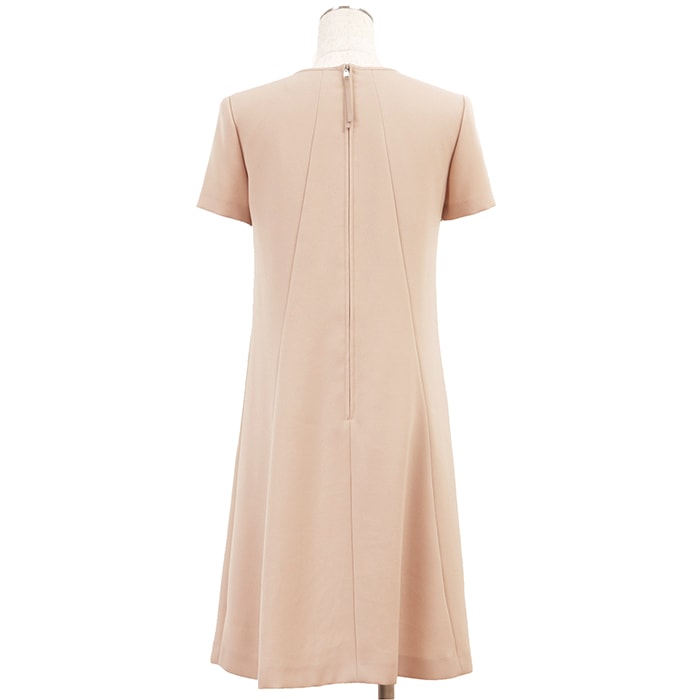 FOXEY NEW YORK シャツワンピース 半袖 ロング フレア 38 C (やや傷や汚れあり)】【SALE】FOXEY NEW YORK フォクシー