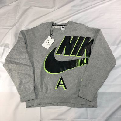 KIM JONES × NIKE CREW SWEAT "GREY HEATHER"