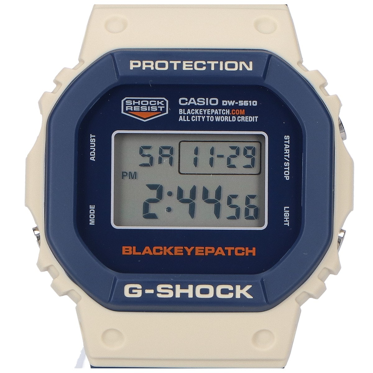 ジーショック xBlackEyePatch【新品同様】 DW-5610BEP-2JR  デジタル クオーツ