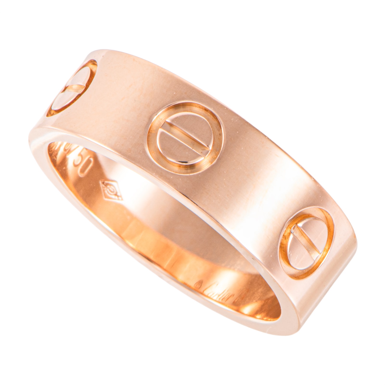 Cartier カルティエ ラブ リング クラシック 指輪 8号 K18PG ピンク ゴールド【中古】