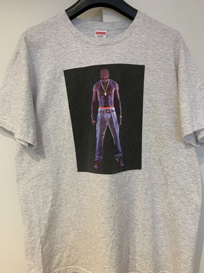Supreme Tupac Hologram Tee "Grey"