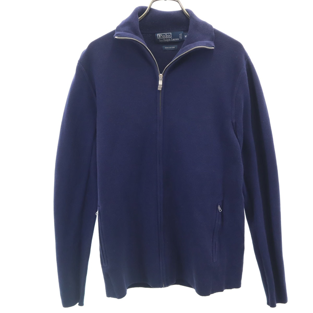 Polo by Ralph Lauren ポロバイラルフローレン ジップ ニットジャケット M ネイビー インパクト21