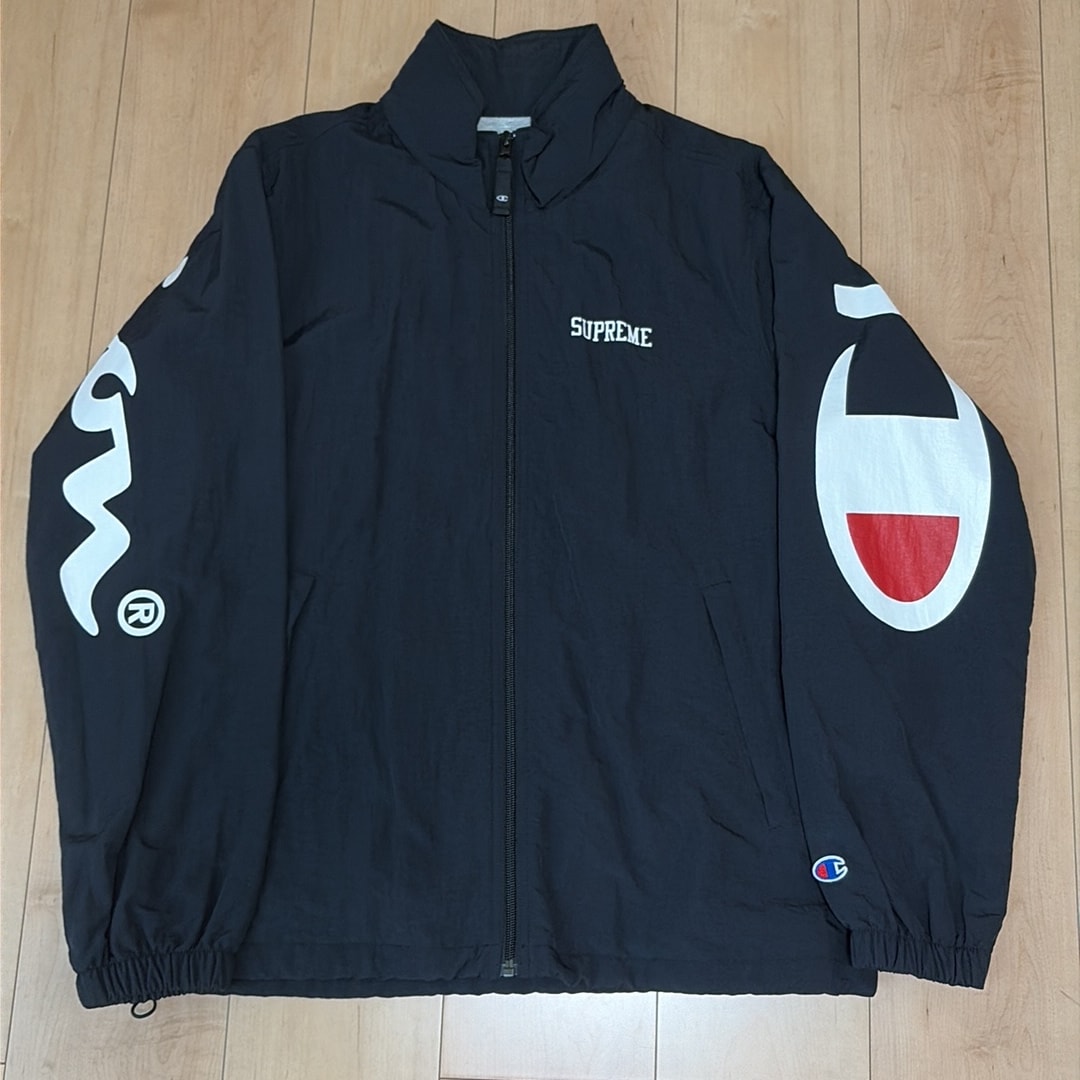 Supreme x Champion Track Jacket "Black"
