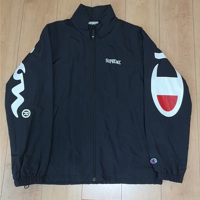 Supreme x Champion Track Jacket "Black"